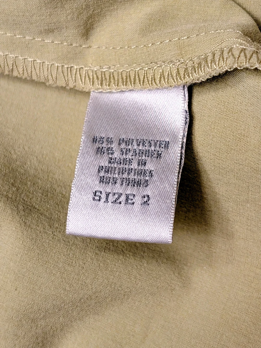 NWOT Zenergy by Chico's Full Zip Performance Track Jacket Sage Green Size 2 L/XL